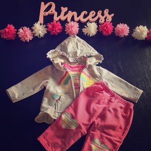 Buster Brown “Little Sunshine” Sweater & Pants Set